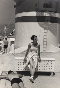 A Couple on the Cruise Ship 