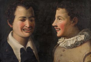 Two Boys Laughing