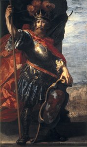 Portrait of Athaulf King of the Visigoths by Vincenzo Carducci