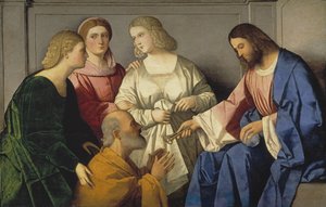 Christ Giving the Keys to Saint Peter