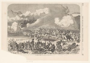 Battle of Custoza, 1866 by Vinzenz Katzler