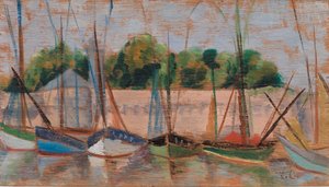 A Necklace of Boats by Violette de Mazia