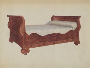 Bed Double by Virginia Kennady