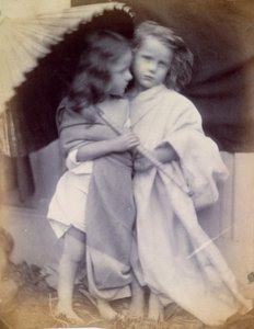 Paul and Virginia Under a Parasol, c.1855-65 by Viscountess Hawarden