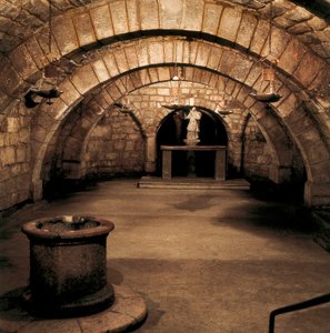 Crypt of Saint Antolin, Cathedral of Palencia, Spain, 7th Century by Visigothic