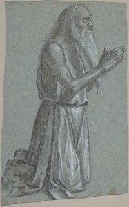Saint Jerome (recto), Soldier with a Spear (verso) by Vittore Carpaccio