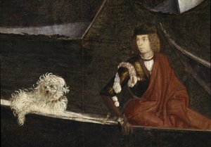 The Miracle of the Relic of the Holy Cross at the Rialto Bridge (detail) by Vittore Carpaccio