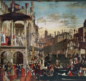 The Miracle of the Relic of the True Cross on the Rialto Bridge