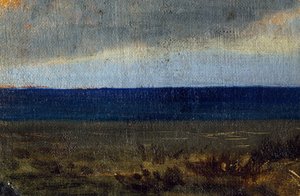 Blue Skies Over Sea by Vittorio Avondo