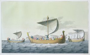 Fleet of William the Conqueror, 1066 by Vittorio Raineri