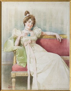 Lady on the Sofa