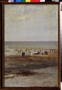 On the Beach by Vladimir Egorovic Makovsky