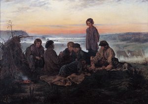 The Bezhin Lea by Vladimir Egorovic Makovsky