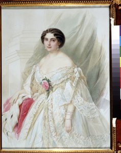 Portrait of a Lady in a Fur Cape