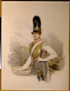Portrait of Count Valentin Grigoryevich Stroganov by Vladimir Ivanovich Hau