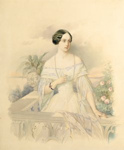 Portrait of Grand Duchess Olga Nikolaevna, 1846