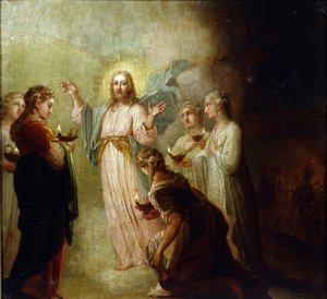 The Parable of the Wise and Foolish Virgins by Vladimir Lukich Borovikovsky