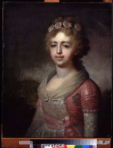 Portrait of the Grand Duchess Alexandra Pavlovna, Daughter of Emperor Paul I