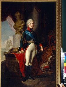 Portrait of Emperor Alexander I of Russia by Vladimir Lukich Borovikovsky