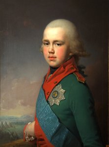 Portrait of Grand Duke Constantine Pavlovich of Russia, 1795