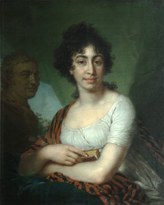 Portrait of Varvara Monycharova Arapetova by Vladimir Lukich Borovikovsky