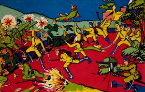 Germans you are strong beings, you will not see Warsaw, it is better to run away to Berlin now while you are still alive by Vladimir Mayakovsky