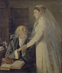 Before the Wedding: Farewell by Vladimir Yegorovich Makovsky