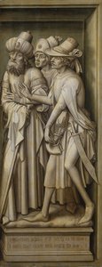 Redemption Triptych: The Tribute Money by Vrancke van der Stockt
