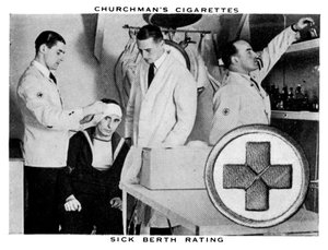 Sick Berth Rating, 1937 by WA and AC Churchman