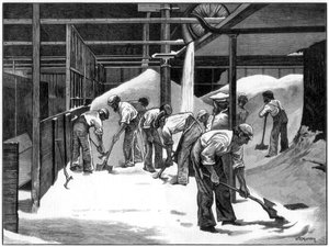 Sugar Making at the Counterslip Refinery, Bristol by WB Murray