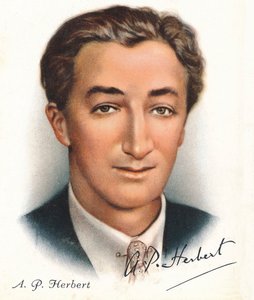 AP Herbert, 1937 by WD and HO Wills