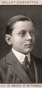 Prince Maurice of Battenberg, 1908