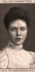 H.I.H The Grand Duchess Olga by WD and HO Wills