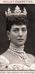 H.M The Queen of England by WD and HO Wills