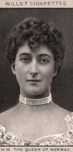 H.M The Queen of Norway by WD and HO Wills