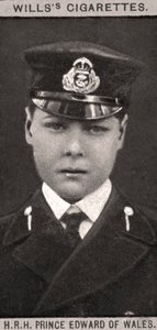 H.R.H Prince Edward of Wales, 1908 by WD and HO Wills