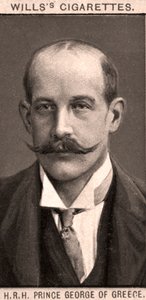 H.R.H Prince George of Greece by WD and HO Wills