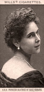 Princess Beatrice of Saxe-Coburg, 1908