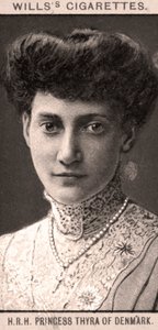 H.R.H Princess Thyra of Denmark, 1908 by WD and HO Wills