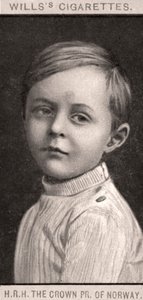 H.R.H The Crown Prince of Norway by WD and HO Wills