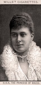H.R.H The Princess of Wales, 1908 by WD and HO Wills