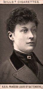 H.S.H Princess Louis of Battenberg, 1908 by WD and HO Wills