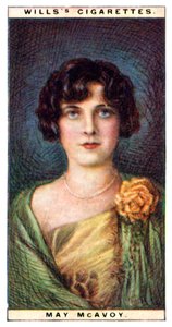 May McAvoy, American Actress by WD and HO Wills