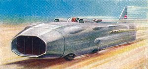 Thunderbolt Captain G. E. T. Eyston by WD and HO Wills