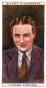 Victor Varconi, Hungarian actor, 1928 by WD and HO Wills