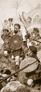 The Highlanders at the Battle of Killiecrankie, July 27th 1689