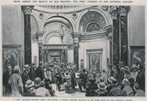 The First Concert in the National Gallery