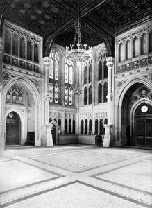 The Lobby, House of Commons, Westminster, London, c1905
