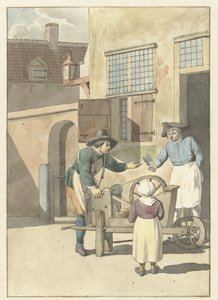 The Scissors Grinder by W. Barthautz