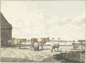 Milking Farmer
